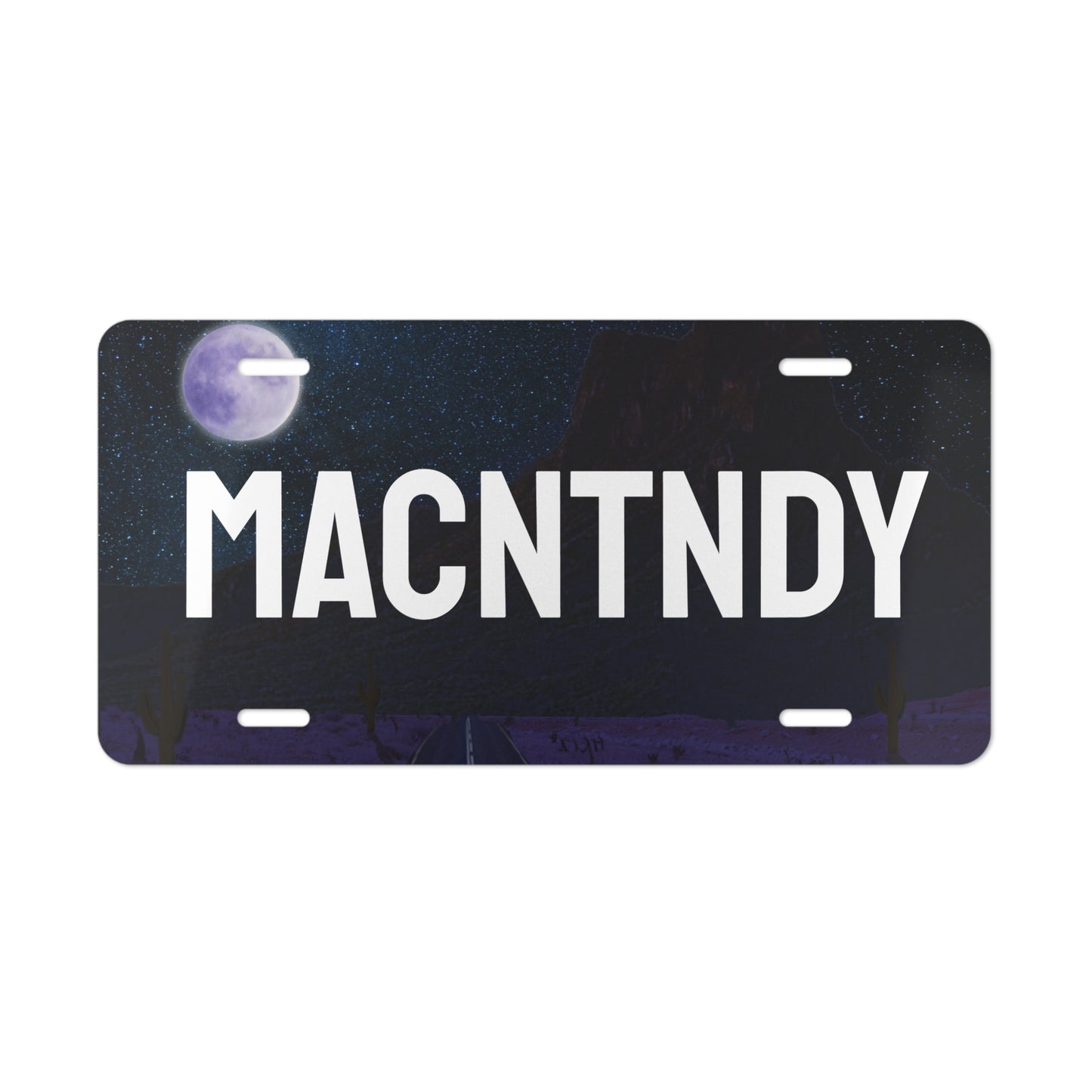 MACNTNDY Vanity Plate