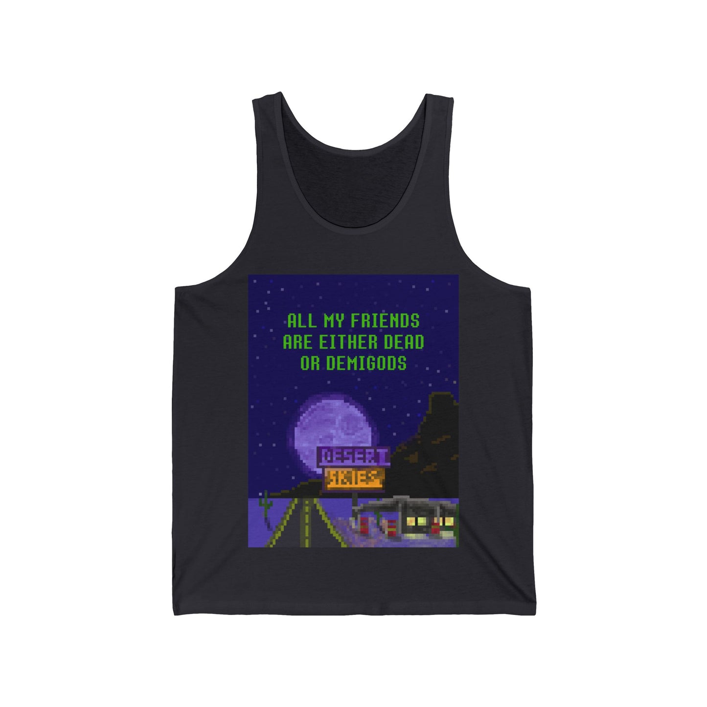 Desert Skies All My Friends Unisex Jersey Tank