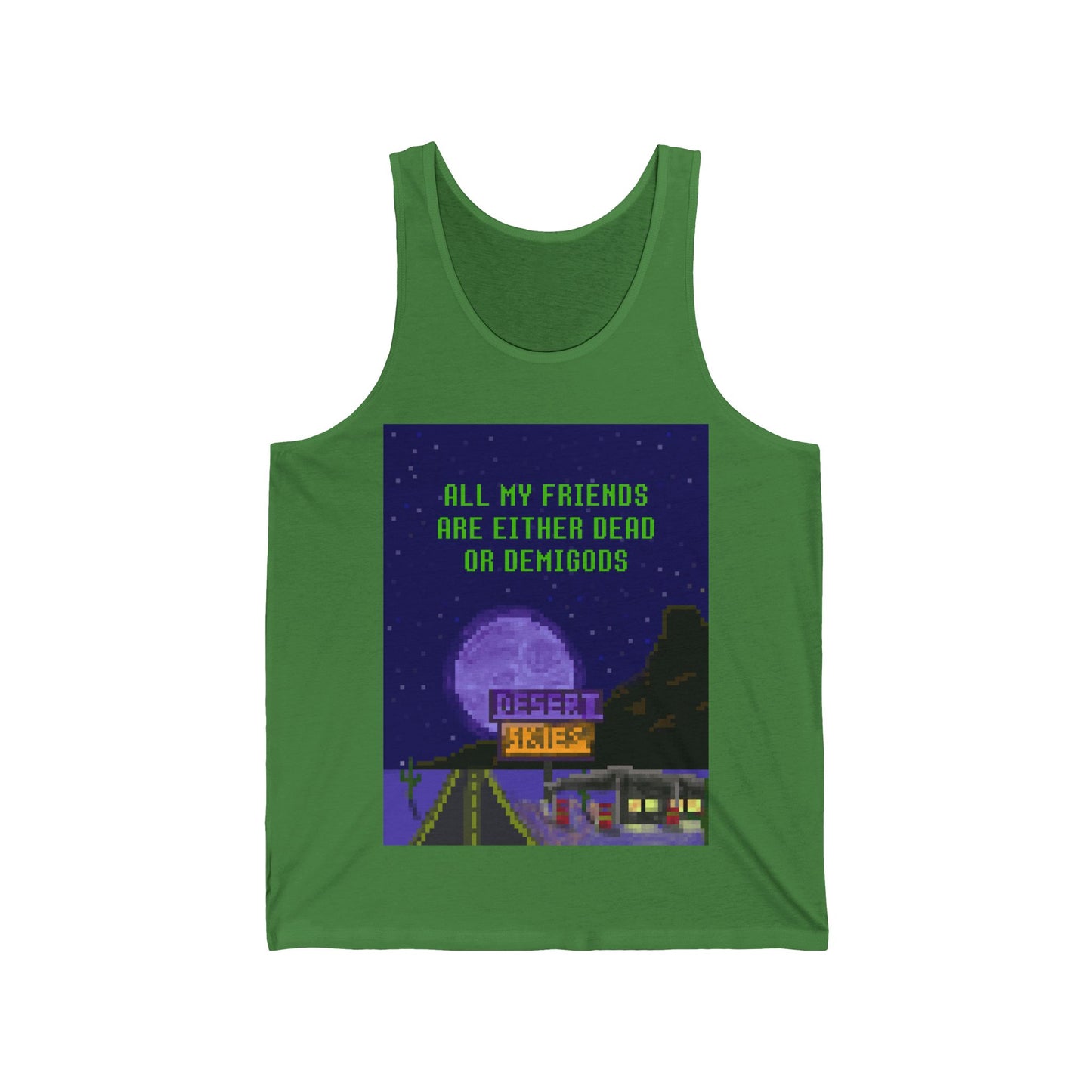 Desert Skies All My Friends Unisex Jersey Tank